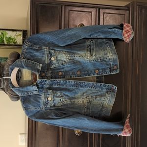 Aeropostale Ladies Dark Wash Denim Jean Jacket, size S
